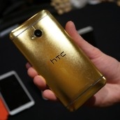 htc one gold 18k