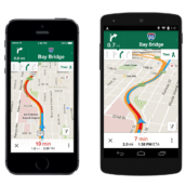 Navigation with Lane Guidance