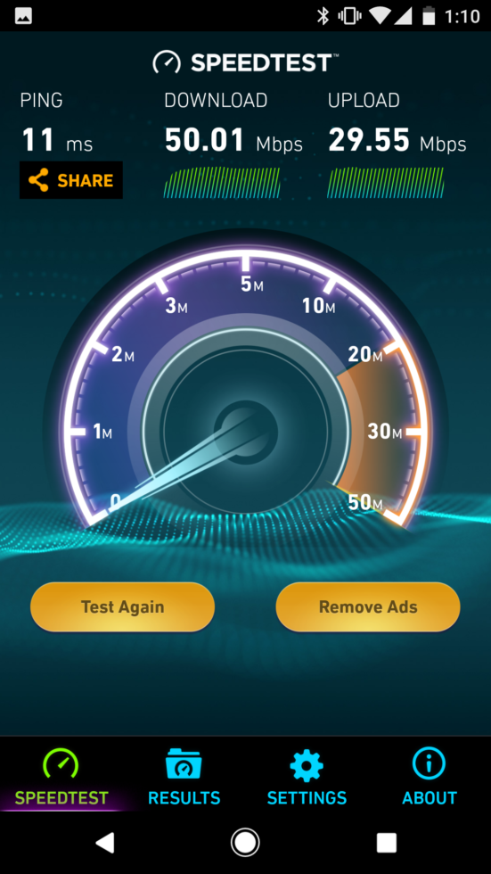 eero speedtest