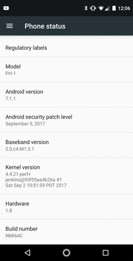 essential phone update