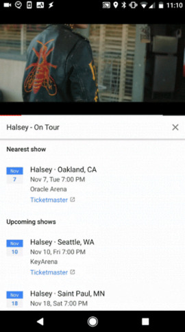 youtube tickets