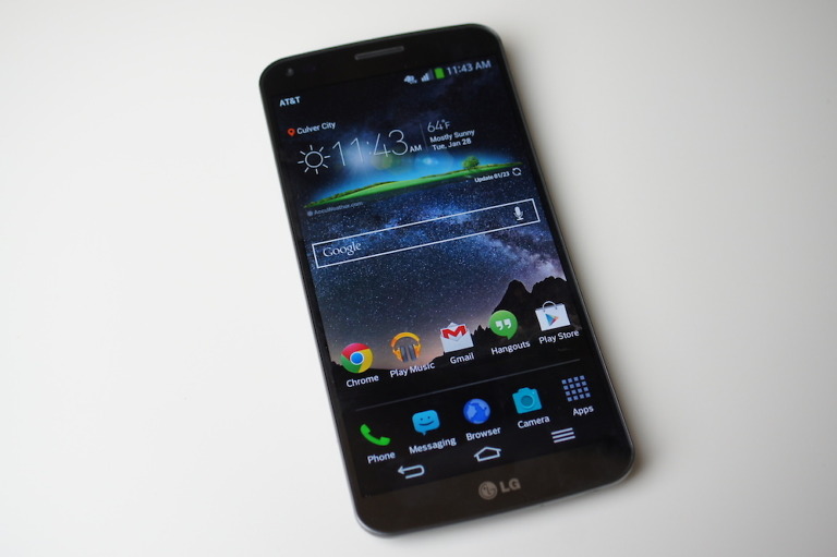 LG G Flex on AT&T: Unboxing and Hands-on