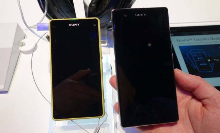 Video:  Sony Xperia Z1S and Z1 Compact Hands-on and Quick Look