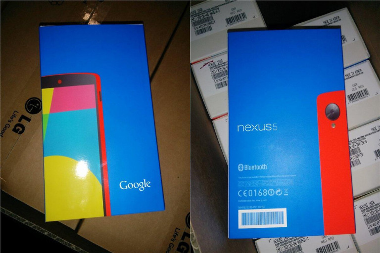Boxes and Boxes of a Red Nexus 5 Variant. (Updated)
