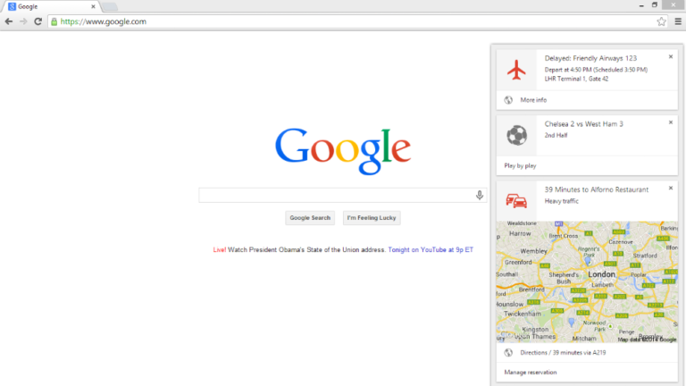 Google Now Hits Chrome Beta for Desktop Computers