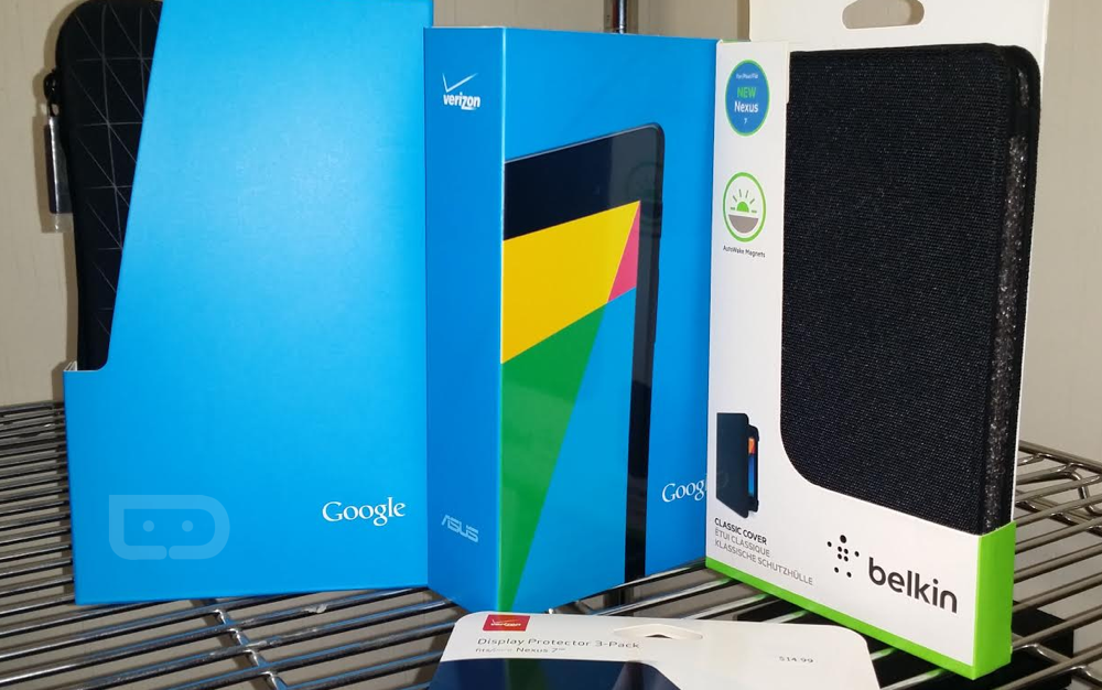 Verizon’s Nexus 7 Now Arriving in Stores, “4G LTE Certified” Right on the Box