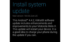 Android 4.4.2 Update for Verizon’s Moto X Rolling Out to All