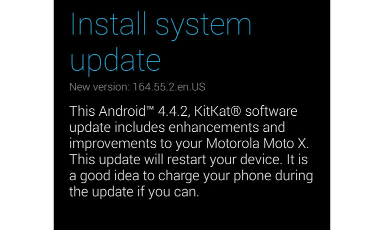 Android 4.4.2 Update for Verizon’s Moto X Rolling Out to All