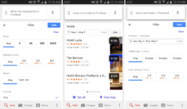 Google Brings Hotel and Restaurant Filters to Google Search on Android Devices