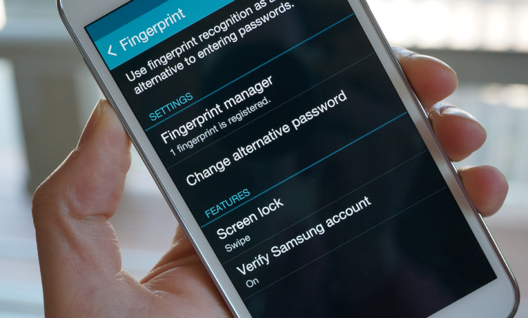 Verizon Disabled Paypal Fingerprint Payment Support on the Galaxy S5, Google Wallet Works Though