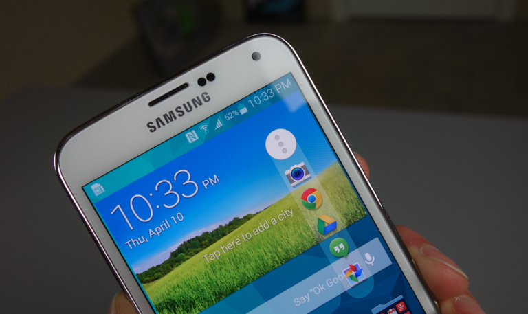 Using “Toolbox” on the Samsung Galaxy S5