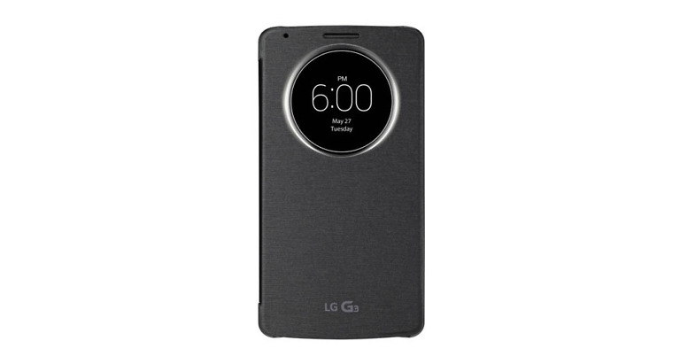 LG Shows Off G3 QuickCircle Cover With Support for Wireless Charging