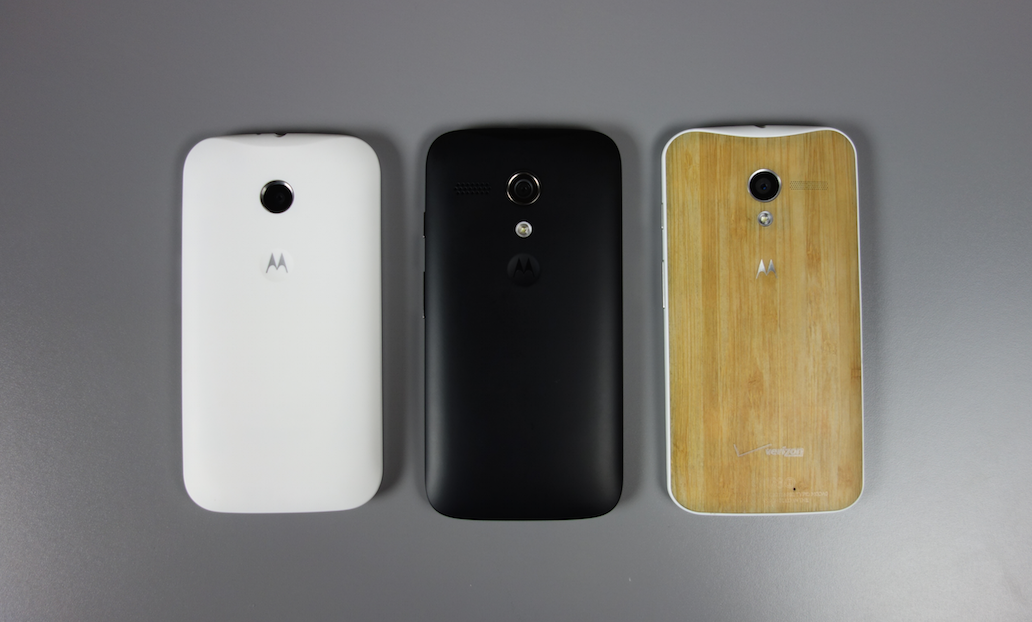 Video:  Moto E vs. Moto G vs. Moto X
