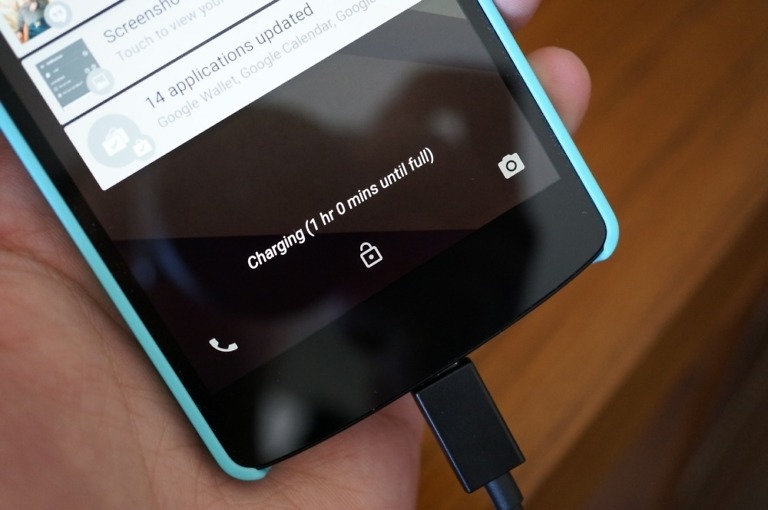 Android L Features:  Battery Predictor Tells You How Long Until Your Phone is Charged