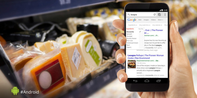 Tip:  Google Search Results Now Show Recipe Ingredient Checklists