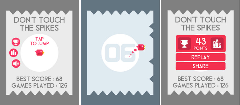Don’t Touch The Spikes – Another Game Reminiscent of Flappy Bird, But It’s Better