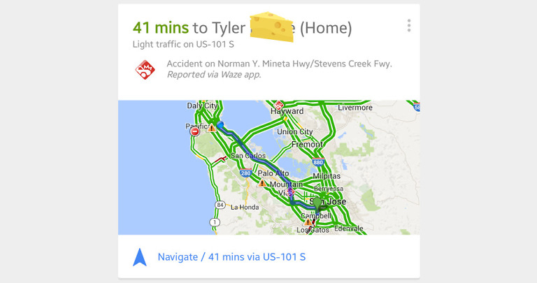 Google Now Seems to be Learning Contact Addresses When Traveling, Gives Time to Navigate to Them