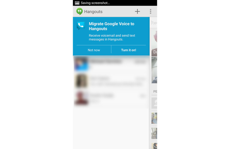 Hangouts Debug Activates “Migrate” to Google Voice Menu, Doesn’t Work