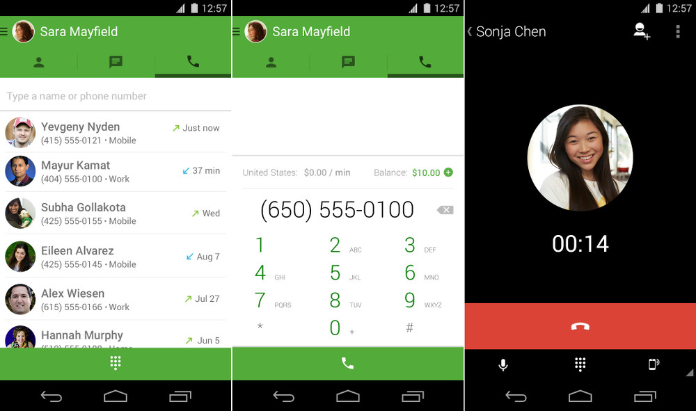 Google Brings Free Voice Calls to Hangouts on Android, New Hangouts Dialer App