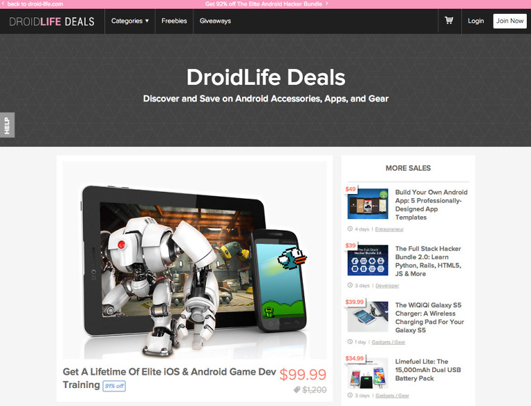 Introducing the Droid Life Deals Store! Save 10% With This Launch Code!