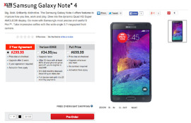 Galaxy Note 4 Now Available for Pre-Order From Verizon and AT&T