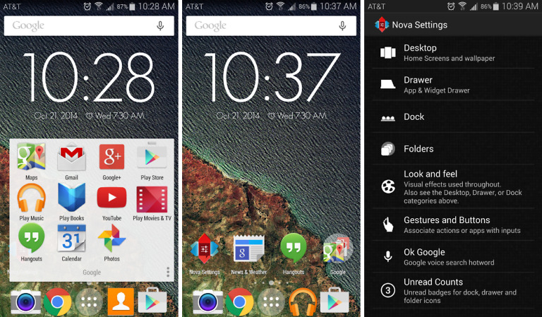 Nova Launcher Beta Updated in Google Play, Brings Lollipop Animations