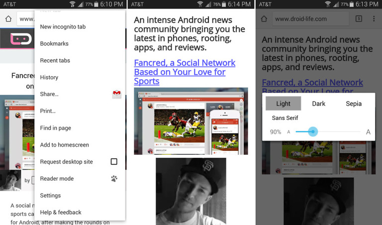 Google is Dogfooding a “Reader Mode” in Chrome Beta 39