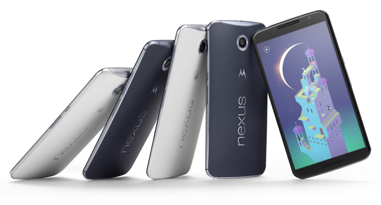 Comparison:  Nexus 6 vs. iPhone 6 (and Plus), Moto X, Galaxy Note 4, and More
