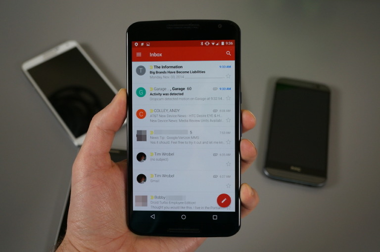 This is the New Gmail 5.0 for Android