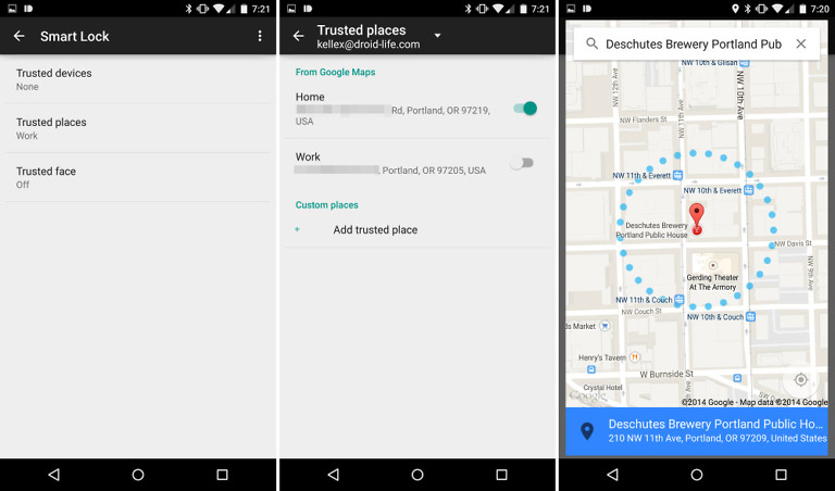Android 5.0 Feature: Google Updates Smart Lock on Lollipop to Include Trusted Places