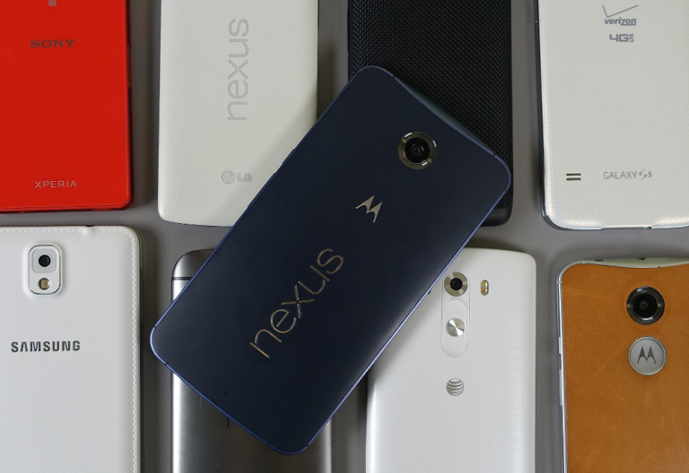 Video:  Nexus 6 Size vs. Nexus 5, DROID Turbo, Note 4, G3, Moto X, and More