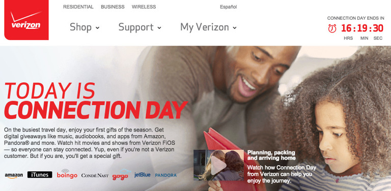 Verizon’s Connection Day is Live – Free Things to be Had