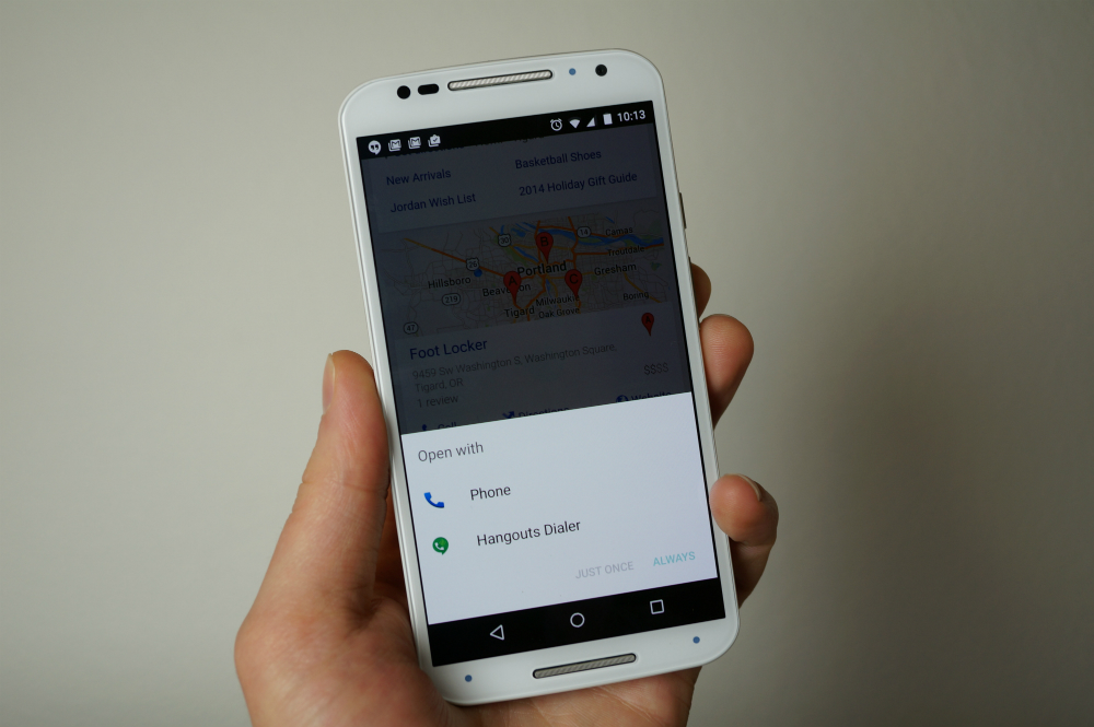 Thanks to Update, Hangouts Dialer Now Knows It’s a Dialer App