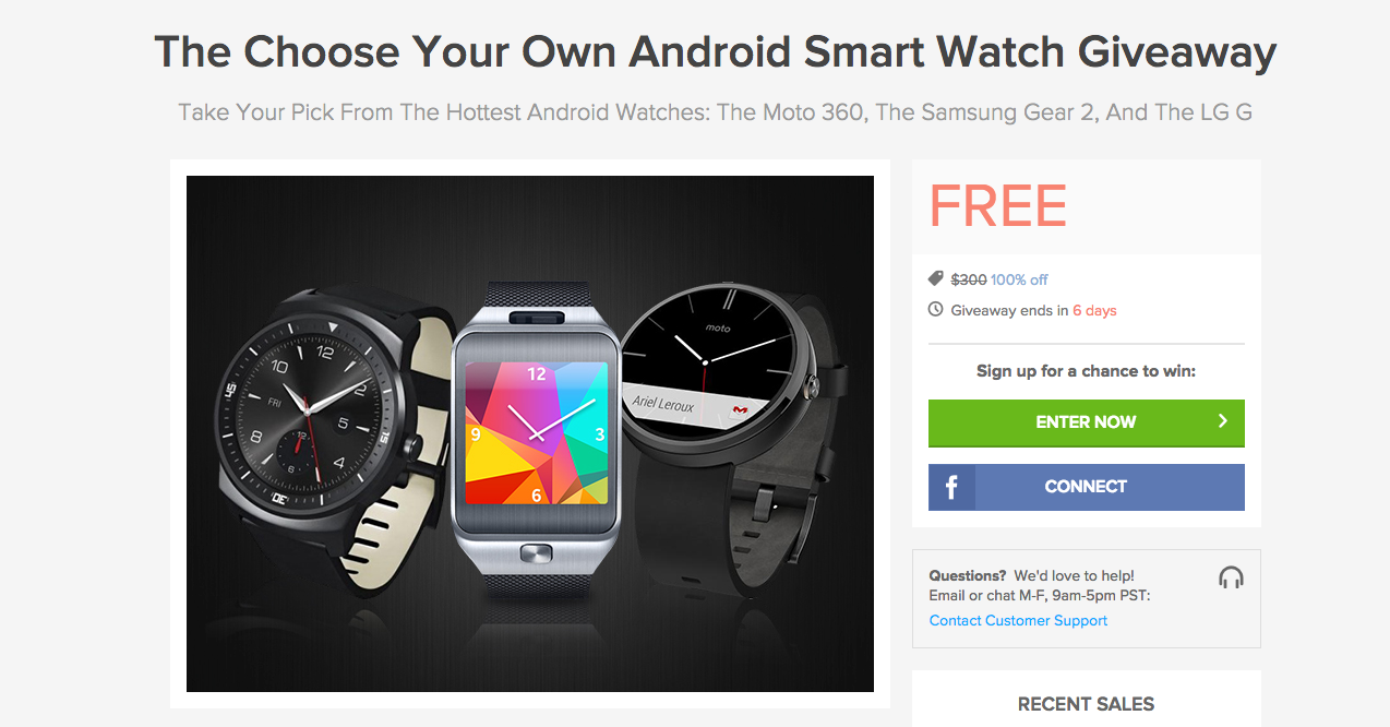 DL Deals Contest: Choose Between a Moto 360, G Watch R, and Gear 2 in an Android Smartwatch Giveaway