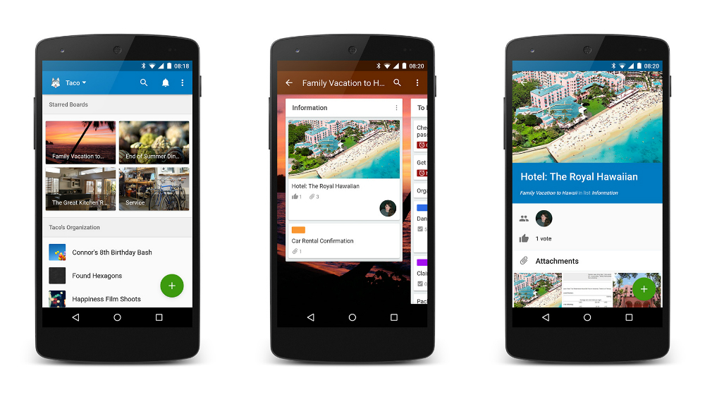 Trello Update Hits Google Play, Includes Material Design UI
