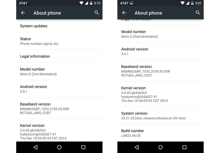 Android 5.0.1 Update Starts Rolling Out to Moto G (2nd Gen), Maybe Original Moto G Too
