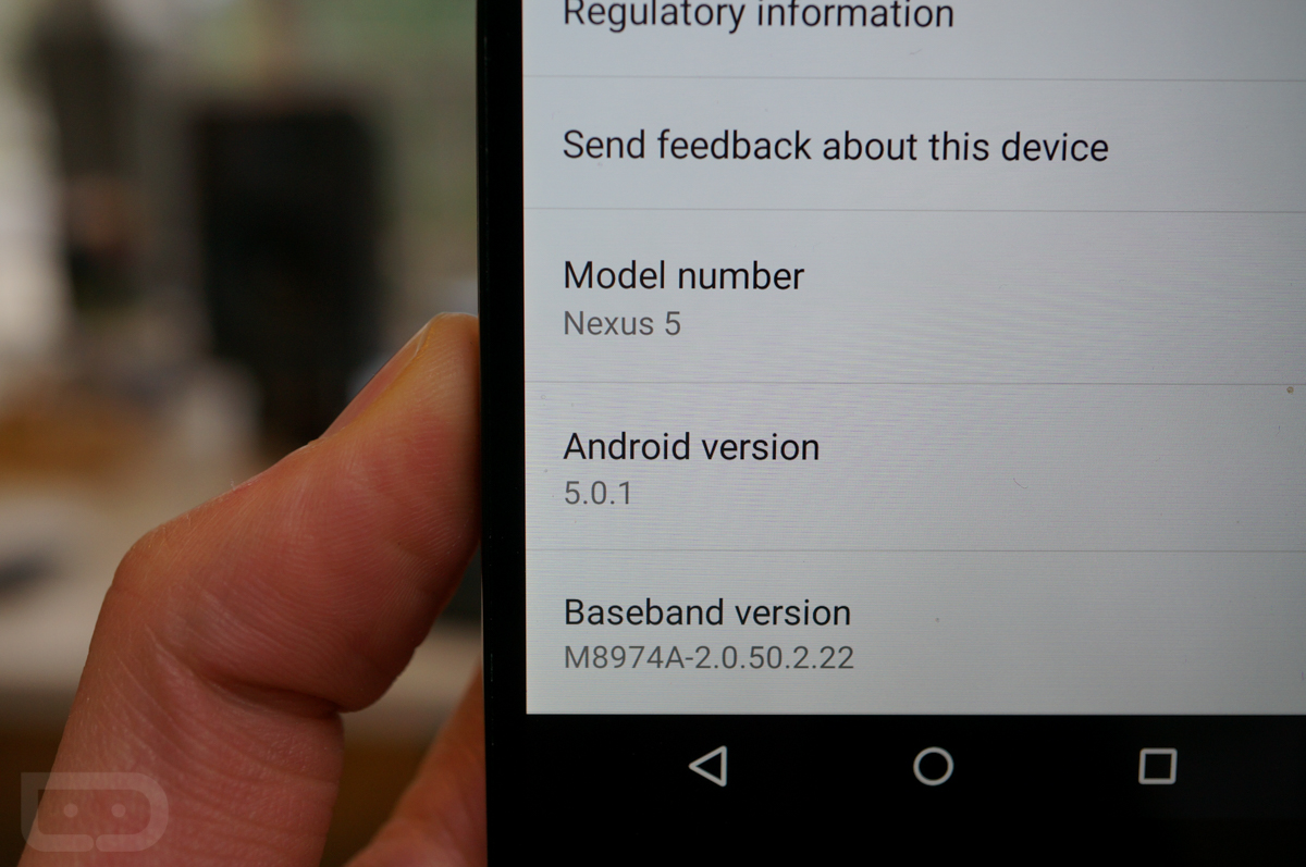 Download:  Android 5.0.1 OTA Updates for Nexus Devices (Updated: Nexus 5)