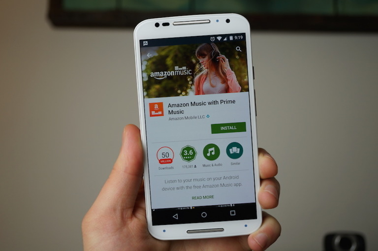 Amazon Music Updated With SD Card and Android Wear Support
