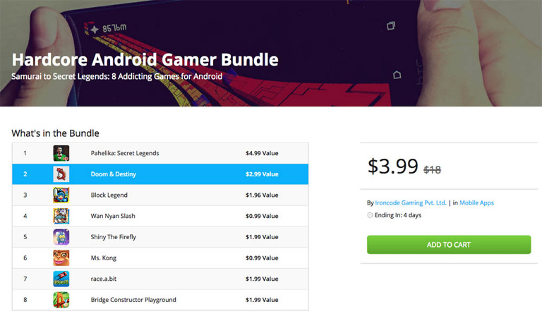 Deal:  $18 in Android Games for $4 in This 8-Game Bundle