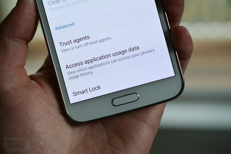 How to:  Enable Lollipop’s Smart Lock in TouchWiz on the Galaxy S5
