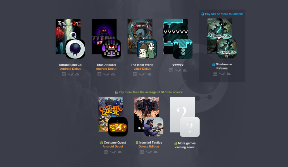 Newest Humble PC and Android Bundle Contains $100+ Worth of Titles
