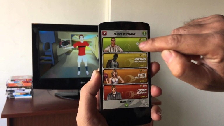 Motion Tennis Cast Lets You Play Tennis in the House Thanks to Chromecast