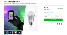 Deal: Have a Disco Party With These SMFX Smart Bulbs, $49 a Pop