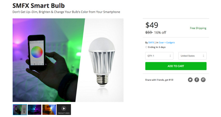 Deal: Have a Disco Party With These SMFX Smart Bulbs, $49 a Pop