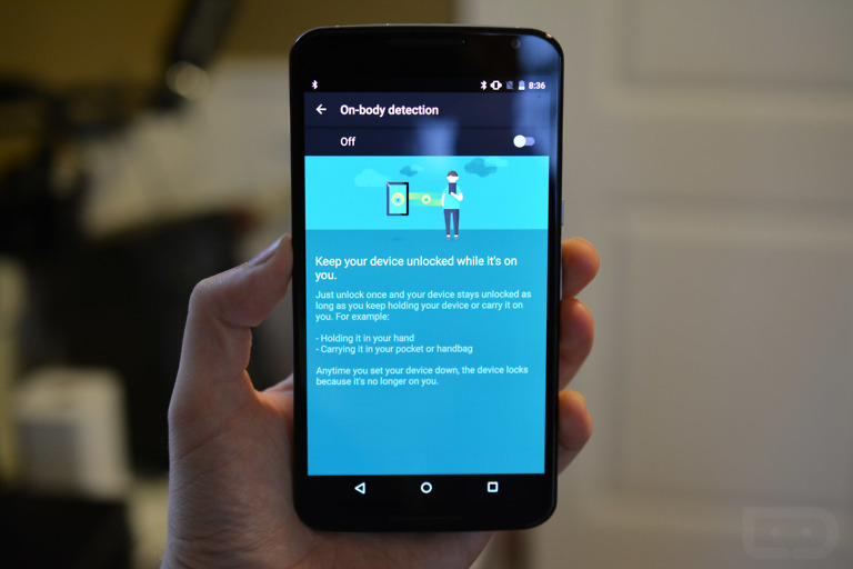 Google Adds “On-Body Detection” to Smart Lock in Android 5.1