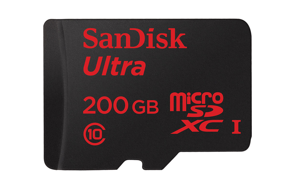 Giveaway:  Win a 200GB SanDisk MicroSD Card!