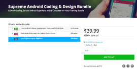 Deal: Supreme Android Coding & Design Bundle for $40