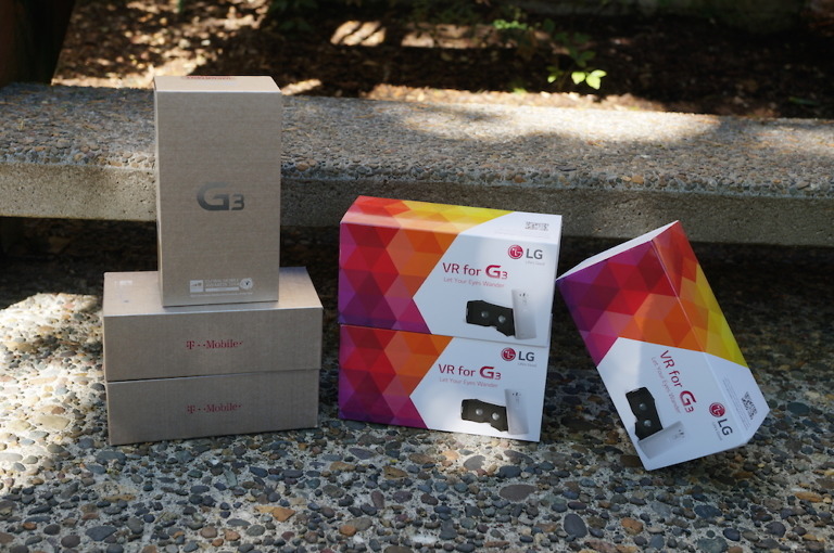 Giveaway: Win 1of 3 LG G3 Units With VR for G3 Headsets
