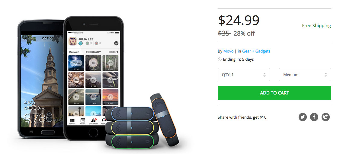 Deal: Movo Wave is an Inexpensive Fitness Tracker at $24.99