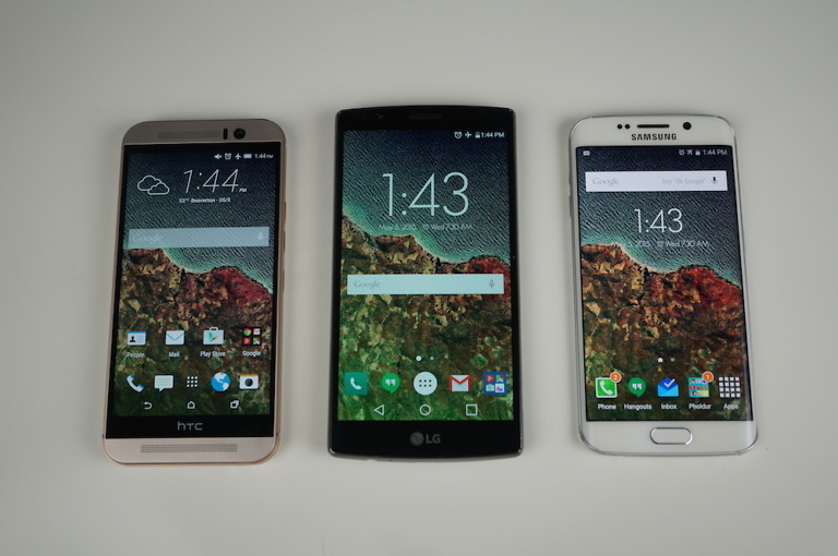 Comparison: LG G4 vs. Samsung Galaxy S6 Edge vs. HTC One M9